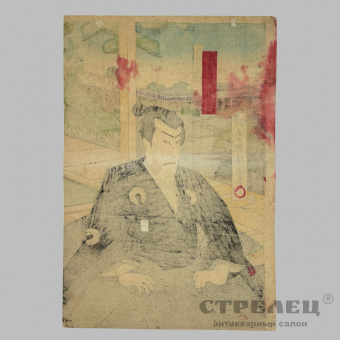 фото — укиё-э. триптих. «триумфальная слава сэкигахары». кунисада iii, 1892 год